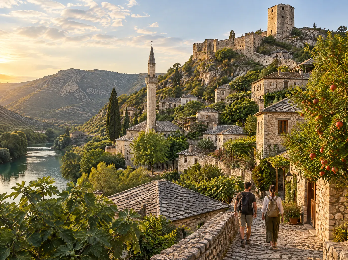 Kravice i Počitelj